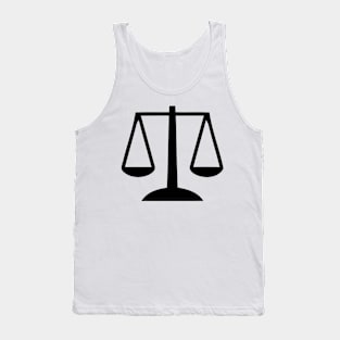 Justice Scale Icon Tank Top